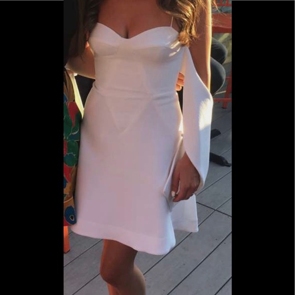 N/Nicholas Flounce Mini Dress - Picture 7 of 7